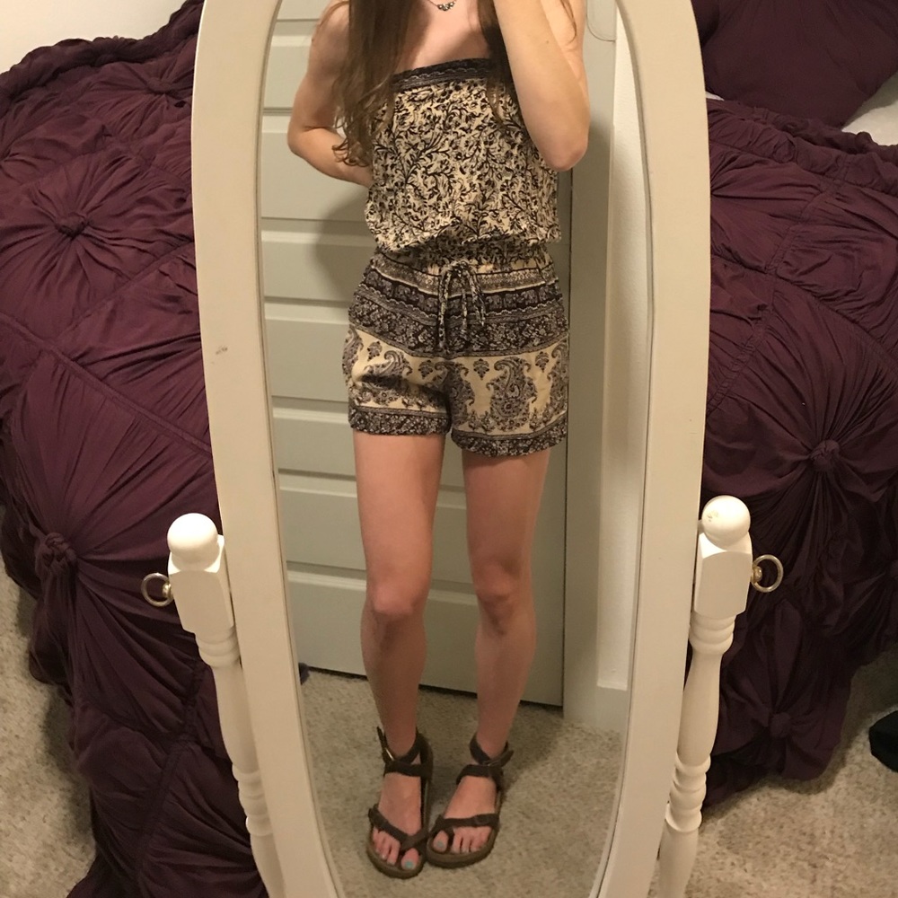 Printed Romper - image 3